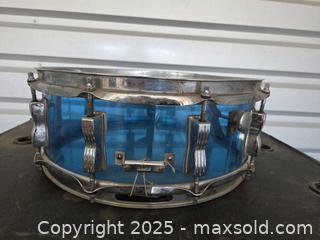 MaxSold Auction: Rare vintage ludwig vistalite snare drum - Sun City (Arizona, USA) PARTNER MANAGED Downsizing Online Auction - North 107th Avenue