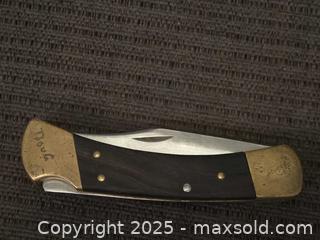 MaxSold Auction: Vintage buck 110 - Sun City (Arizona, USA) PARTNER MANAGED Downsizing Online Auction - North 107th Avenue