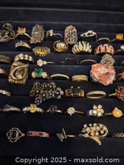MaxSold Auction: Vintage ring lot - Sun City (Arizona, USA) PARTNER MANAGED Downsizing Online Auction - North 107th Ave
