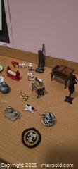 MaxSold Auction: Assorted 1:12 Scale Dollhouse Miniatures Lot (Approx. 16 pcs) - San Jose (California, USA) SELLER MANAGED Downsizing Online Auction - Paladin Drive