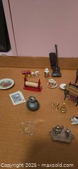 MaxSold Auction: Assorted 1:12 Scale Dollhouse Miniatures Lot (Approx. 16 pcs) - San Jose (California, USA) SELLER MANAGED Downsizing Online Auction - Paladin Drive