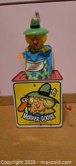 MaxSold Auction: Mattel Mother Goose Jack-in-the-Box Music Box - San Jose (California, USA) SELLER MANAGED Downsizing Online Auction - Paladin Drive