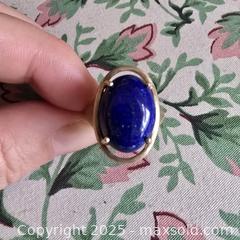 MaxSold Auction: Vintage sterling silver and lapis lazuli ring - San Jose (California, USA) SELLER MANAGED Downsizing Online Auction - Paladin Drive