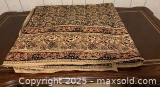 MaxSold Auction: 19TH CENTURY TURKISH WOODBLOCK PRINT STYLE FABRIC. BEAUTIFUL! - San Francisco (California, USA) SELLER MANAGED Estate Sale Online Auction - Kenwood Way