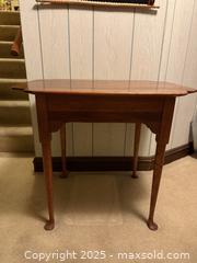 MaxSold Auction: Antique Eldred Wheeler Queen Anne Style Tea Table - San Francisco (California, USA) SELLER MANAGED Estate Sale Online Auction - Kenwood Way