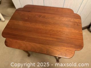 MaxSold Auction: Antique Eldred Wheeler Queen Anne Style Tea Table - San Francisco (California, USA) SELLER MANAGED Estate Sale Online Auction - Kenwood Way