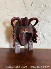 MaxSold Auction: Antique Hand-Carved Asian Empress Mask – Vintage Rosewood Wall Art, Theatrical & Cultural Decor - San Francisco (California, USA) SELLER MANAGED Estate Sale Online Auction - Kenwood Way