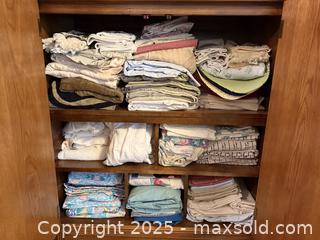 MaxSold Auction: Contents of Vintage Linen Cabinet - San Francisco (California, USA) SELLER MANAGED Estate Sale Online Auction - Kenwood Way