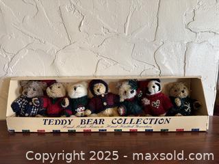 MaxSold Auction: HugFun Teddy Bear Collection in Hand Made in Knitted Sweaters - San Francisco (California, USA) SELLER MANAGED Estate Sale Online Auction - Kenwood Way
