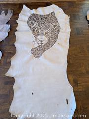 MaxSold Auction: Large Handmade Leopard Art - San Francisco (California, USA) SELLER MANAGED Estate Sale Online Auction - Kenwood Way