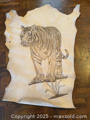 MaxSold Auction: Large Handmade Tiger Art #1 - San Francisco (California, USA) SELLER MANAGED Estate Sale Online Auction - Kenwood Way