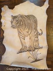 MaxSold Auction: Large Handmade Tiger Art #1 - San Francisco (California, USA) SELLER MANAGED Estate Sale Online Auction - Kenwood Way