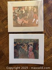 MaxSold Auction: Marcelle Lender Dancing in the Bolero in Chilperic (1895) by Henri de Toulouse-Lautrec, Vintage TOULOUSE "AT THE MOULIN ROUGE: THE DANCE - San Francisco (California, USA) SELLER MANAGED Estate Sale Online Auction - Kenwood Way