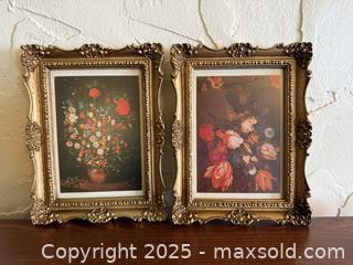 MaxSold Auction: Pair of Vintage Ornate Framed Still Life Art - San Francisco (California, USA) SELLER MANAGED Estate Sale Online Auction - Kenwood Way