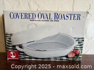 MaxSold Auction: Roshco Covered Oval Roaster - San Francisco (California, USA) SELLER MANAGED Estate Sale Online Auction - Kenwood Way