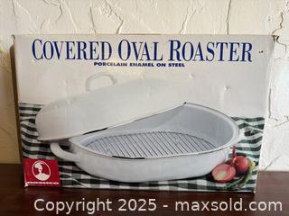 MaxSold Auction: Roshco Covered Oval Roaster - San Francisco (California, USA) SELLER MANAGED Estate Sale Online Auction - Kenwood Way