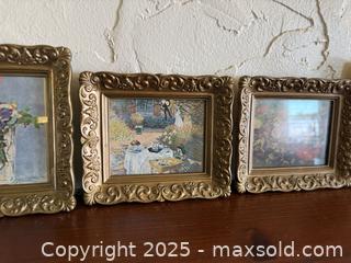 MaxSold Auction: Set of 4 Small Vintage Framed Floral Art #2 - San Francisco (California, USA) SELLER MANAGED Estate Sale Online Auction - Kenwood Way