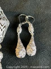 MaxSold Auction: Sterling Silver Bohemian Snake Chain Necklace Set - San Francisco (California, USA) SELLER MANAGED Estate Sale Online Auction - Kenwood Way