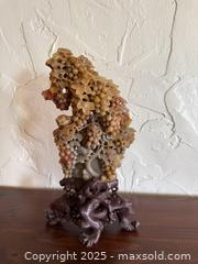 MaxSold Auction: Vintage Asian Carved Soapstone Grapes And Foliage Art - Signed - San Francisco (California, USA) SELLER MANAGED Estate Sale Online Auction - Kenwood Way
