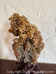 MaxSold Auction: Vintage Asian Carved Soapstone Grapes And Foliage Art - Signed - San Francisco (California, USA) SELLER MANAGED Estate Sale Online Auction - Kenwood Way