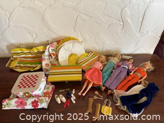 MaxSold Auction: Vintage Barbies, Ken Dolls, & Toy Accessories - San Francisco (California, USA) SELLER MANAGED Estate Sale Online Auction - Kenwood Way