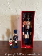 MaxSold Auction: Vintage Bloom-Rite 13" Nutcracker Soldier & Friends! - San Francisco (California, USA) SELLER MANAGED Estate Sale Online Auction - Kenwood Way