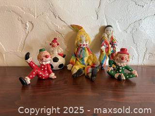 MaxSold Auction: Vintage Ceramic Creepy Clowns - San Francisco (California, USA) SELLER MANAGED Estate Sale Online Auction - Kenwood Way