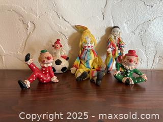 MaxSold Auction: Vintage Ceramic Creepy Clowns - San Francisco (California, USA) SELLER MANAGED Estate Sale Online Auction - Kenwood Way