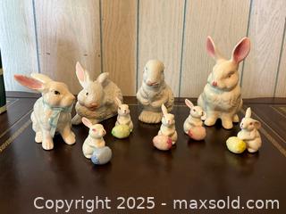 MaxSold Auction: Vintage Ceramic Easter Bunnies Rabbits - San Francisco (California, USA) SELLER MANAGED Estate Sale Online Auction - Kenwood Way