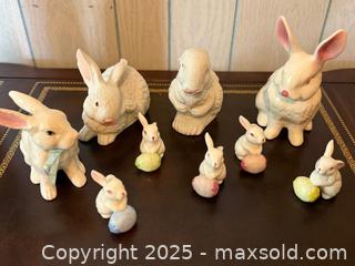 MaxSold Auction: Vintage Ceramic Easter Bunnies Rabbits - San Francisco (California, USA) SELLER MANAGED Estate Sale Online Auction - Kenwood Way