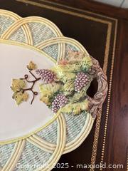 MaxSold Auction: Vintage Ceramic Grape Vine Serving Tray - San Francisco (California, USA) SELLER MANAGED Estate Sale Online Auction - Kenwood Way