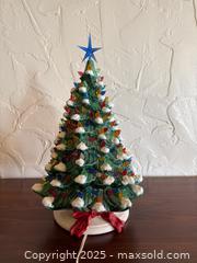MaxSold Auction: Vintage Ceramic Light Up Christmas Tree - San Francisco (California, USA) SELLER MANAGED Estate Sale Online Auction - Kenwood Way