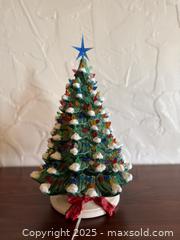 MaxSold Auction: Vintage Ceramic Light Up Christmas Tree - San Francisco (California, USA) SELLER MANAGED Estate Sale Online Auction - Kenwood Way
