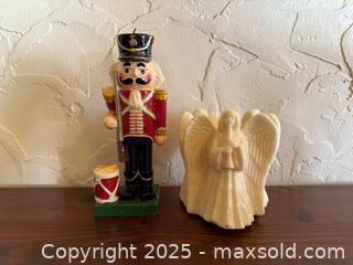 MaxSold Auction: Vintage Ceramic Nutcracker & Angel Candlestick Holder - San Francisco (California, USA) SELLER MANAGED Estate Sale Online Auction - Kenwood Way