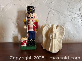 MaxSold Auction: Vintage Ceramic Nutcracker & Angel Candlestick Holder - San Francisco (California, USA) SELLER MANAGED Estate Sale Online Auction - Kenwood Way