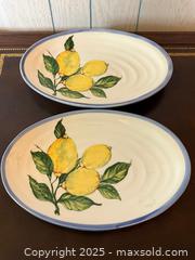 MaxSold Auction: Vintage Ceramica Cuore Lemon Limon Ceramic Plates - San Francisco (California, USA) SELLER MANAGED Estate Sale Online Auction - Kenwood Way