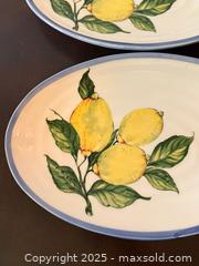 MaxSold Auction: Vintage Ceramica Cuore Lemon Limon Ceramic Plates - San Francisco (California, USA) SELLER MANAGED Estate Sale Online Auction - Kenwood Way