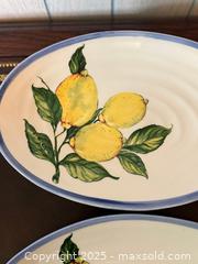 MaxSold Auction: Vintage Ceramica Cuore Lemon Limon Ceramic Plates - San Francisco (California, USA) SELLER MANAGED Estate Sale Online Auction - Kenwood Way