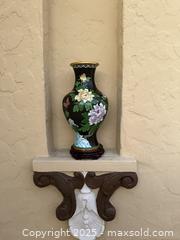 MaxSold Auction: Vintage Chinese Cloisonne Enamel Vase 2 of 2 - San Francisco (California, USA) SELLER MANAGED Estate Sale Online Auction - Kenwood Way