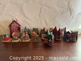 MaxSold Auction: Vintage Christmas Village Ornaments &#38; Decor - San Francisco (California, USA) SELLER MANAGED Estate Sale Online Auction - Kenwood Way