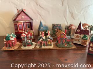 MaxSold Auction: Vintage Christmas Village Ornaments &#38; Decor - San Francisco (California, USA) SELLER MANAGED Estate Sale Online Auction - Kenwood Way