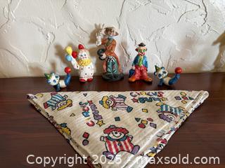 MaxSold Auction: Vintage Clown Figurines - San Francisco (California, USA) SELLER MANAGED Estate Sale Online Auction - Kenwood Way