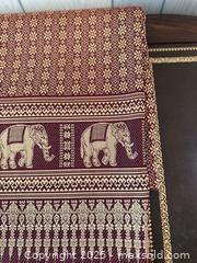 MaxSold Auction: Vintage Elephant Brocade Table Runner - San Francisco (California, USA) SELLER MANAGED Estate Sale Online Auction - Kenwood Way