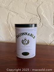 MaxSold Auction: Vintage Faconnable Eau De Toilette 100 ml w/ Tin Case - San Francisco (California, USA) SELLER MANAGED Estate Sale Online Auction - Kenwood Way