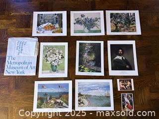 MaxSold Auction: Vintage Famous Classic Painting Art Prints from The Metropolitan Museum of Art - San Francisco (California, USA) SELLER MANAGED Estate Sale Online Auction - Kenwood Way