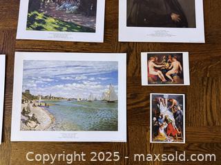 MaxSold Auction: Vintage Famous Classic Painting Art Prints from The Metropolitan Museum of Art - San Francisco (California, USA) SELLER MANAGED Estate Sale Online Auction - Kenwood Way