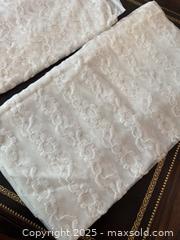 MaxSold Auction: Vintage Floral Sheer Lace Curtains Set of 4 - San Francisco (California, USA) SELLER MANAGED Estate Sale Online Auction - Kenwood Way