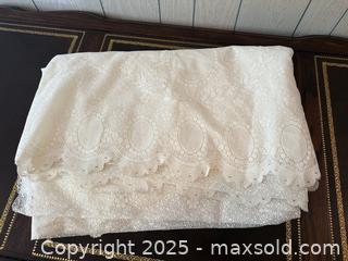 MaxSold Auction: Vintage Floral Sheer Lace Fabric - San Francisco (California, USA) SELLER MANAGED Estate Sale Online Auction - Kenwood Way