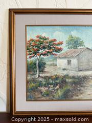 MaxSold Auction: Vintage Framed Art: Landscape by Oscar Manuel Garcia - San Francisco (California, USA) SELLER MANAGED Estate Sale Online Auction - Kenwood Way