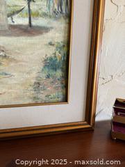 MaxSold Auction: Vintage Framed Art: Landscape by Oscar Manuel Garcia - San Francisco (California, USA) SELLER MANAGED Estate Sale Online Auction - Kenwood Way